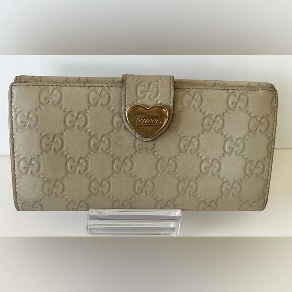 Gucci Handbags - GUCCI GUCCISSIMA CONTINENTAL HEART WALLET